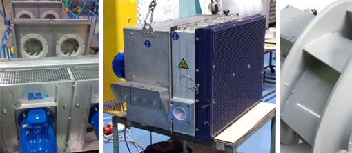 Radiální ventilátory COMET