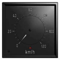 Panelový měřicí přístroj s technologií krokového elektromotoru